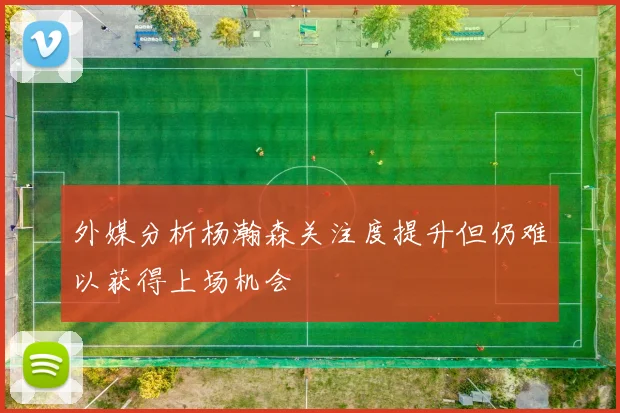 外媒分析杨瀚森关注度提升但仍难以获得上场机会